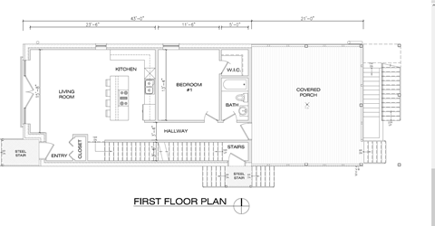 Floor plan for 3 beds, 2 baths, 1598 sqft